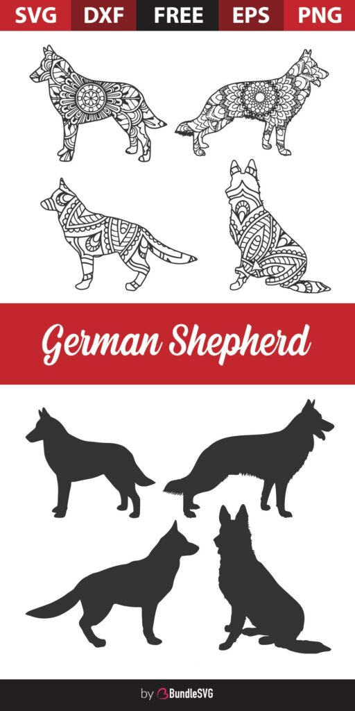 Download Free German Shepherd Svg Bundles Bundlesvg