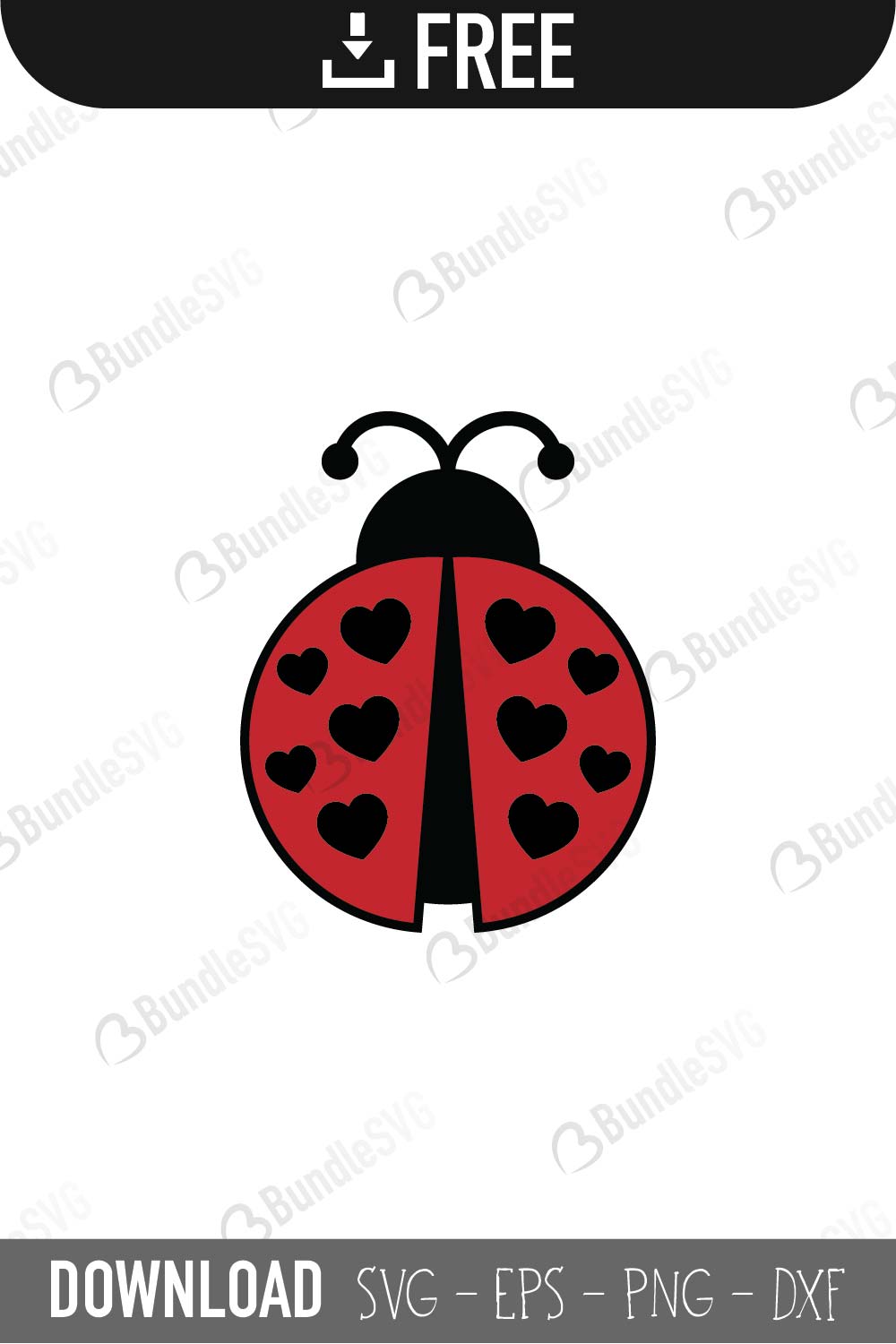 Cute Ladybug SVG file for scrapbooking cardmaking free svg files free svg  cuts cute ladybug svg