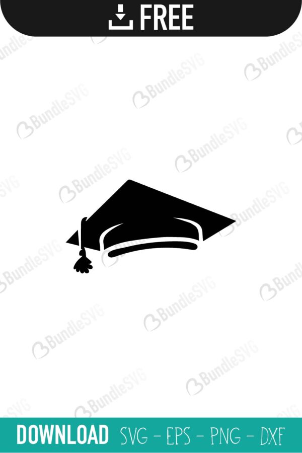 Graduation Cap Svg Cut Files Bundlesvg