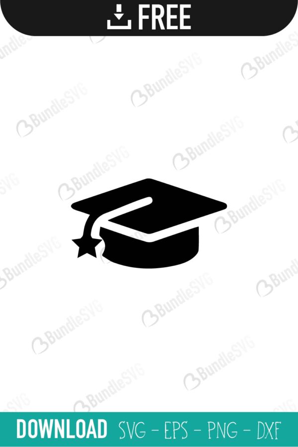 Download Graduation Cap Svg Cut Files Bundlesvg