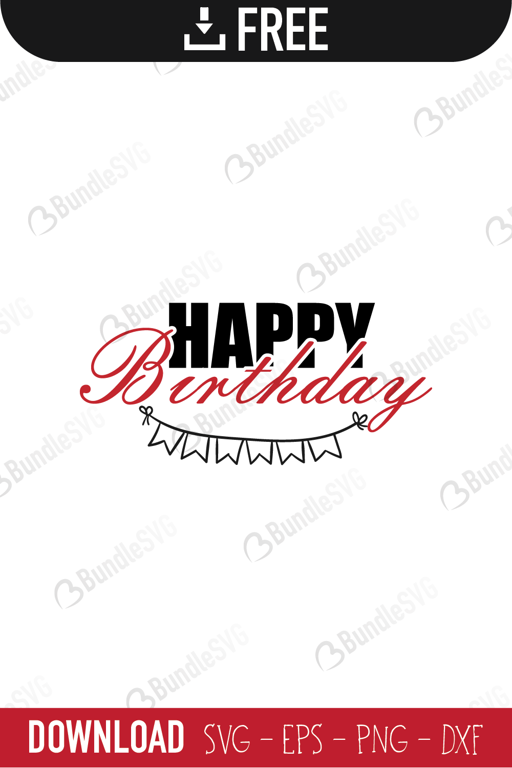 Download Happy Birthday Svg Cut Files Bundlesvg