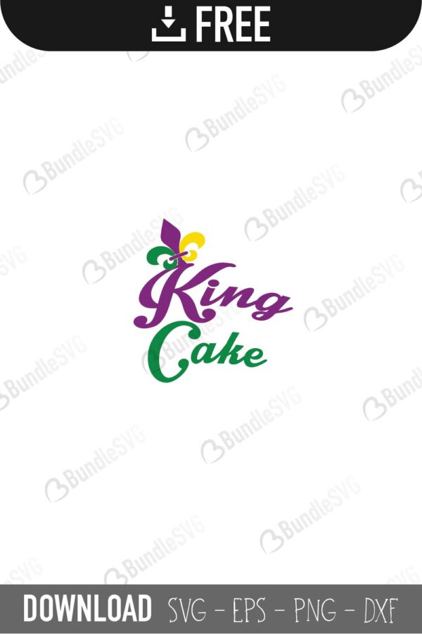 Download King Cake Svg Cut Files Bundlesvg