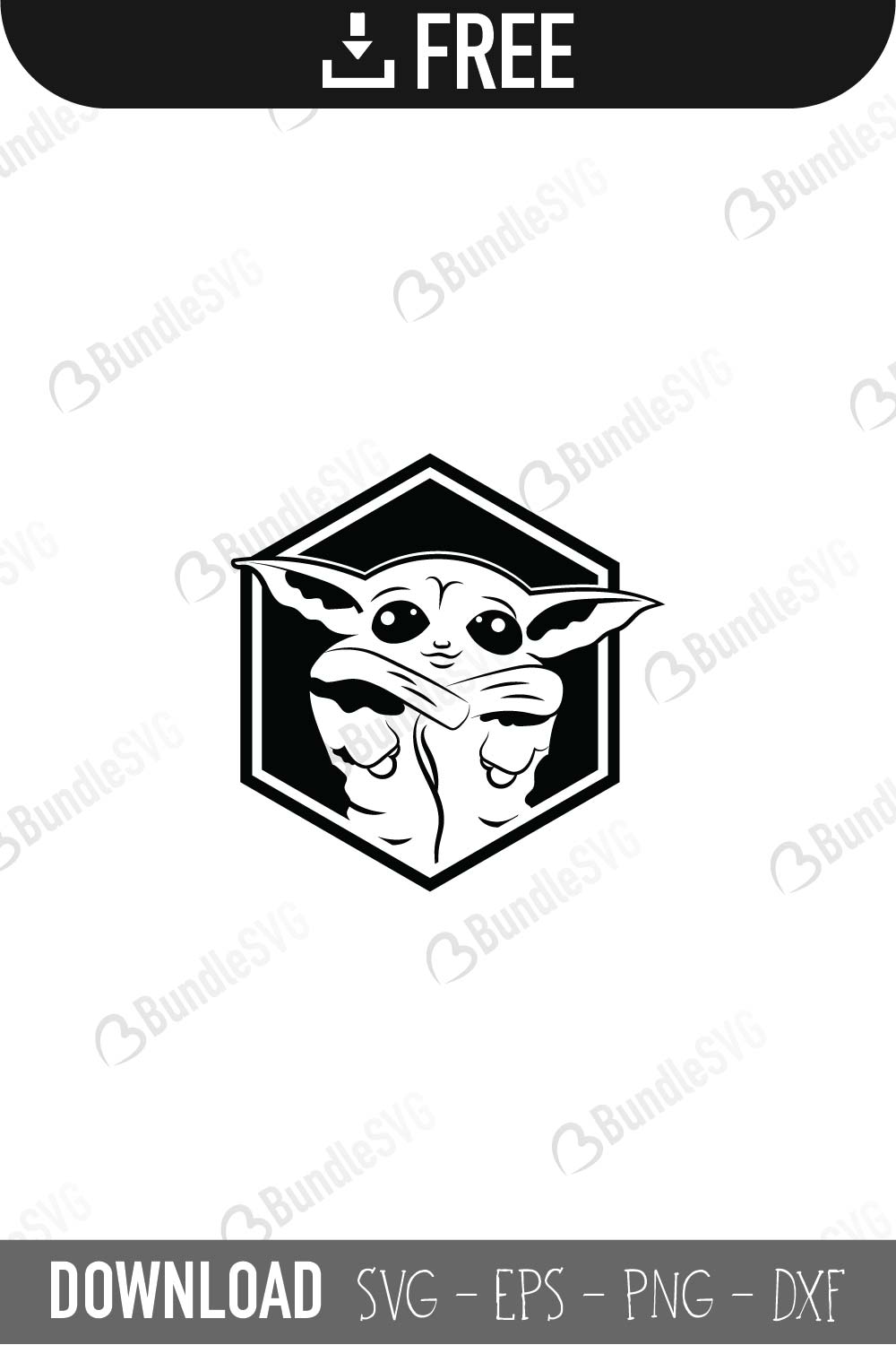 Baby Yoda Svg Cut Files Bundlesvg