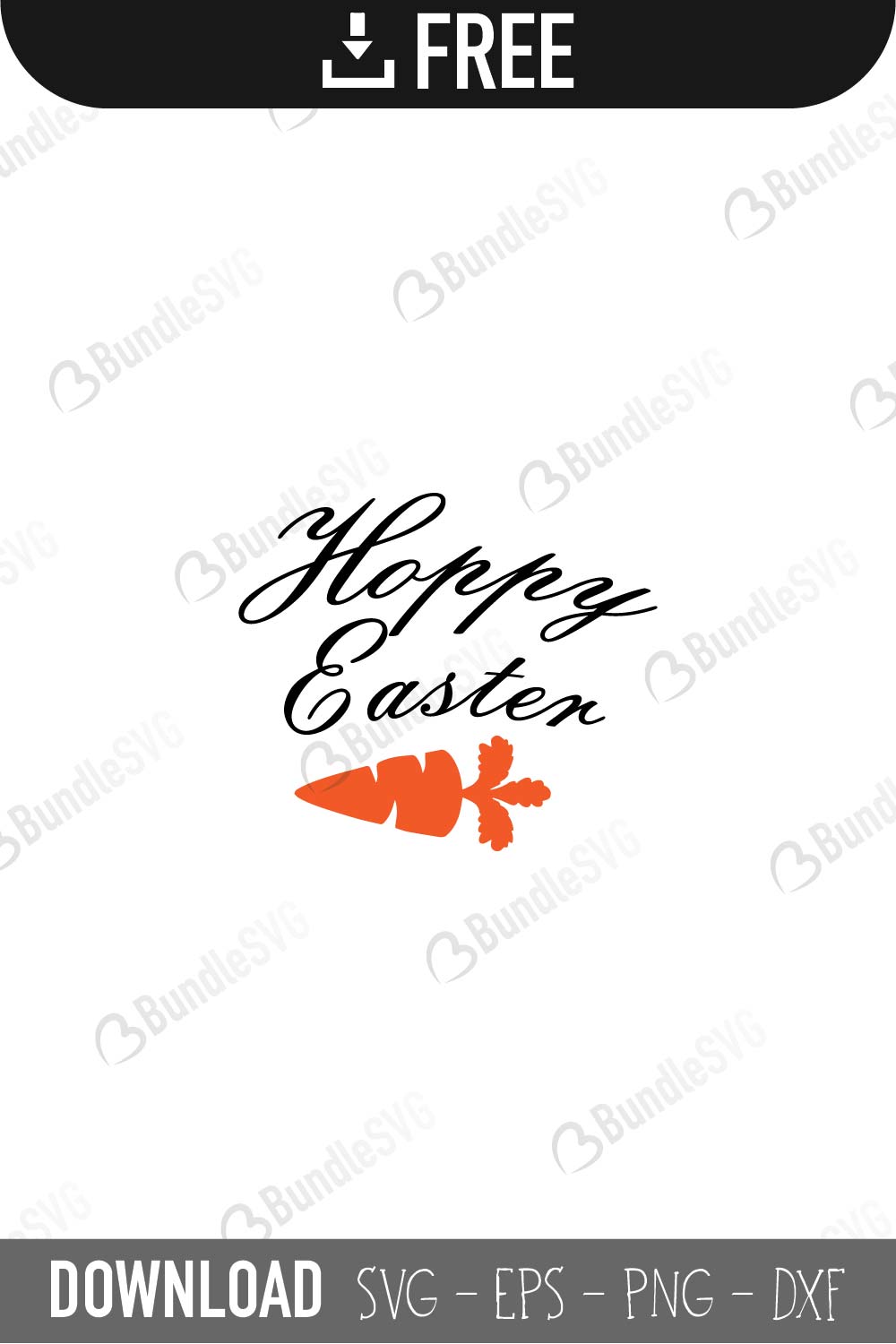 Hoppy Easter Svg Cut Files Bundlesvg