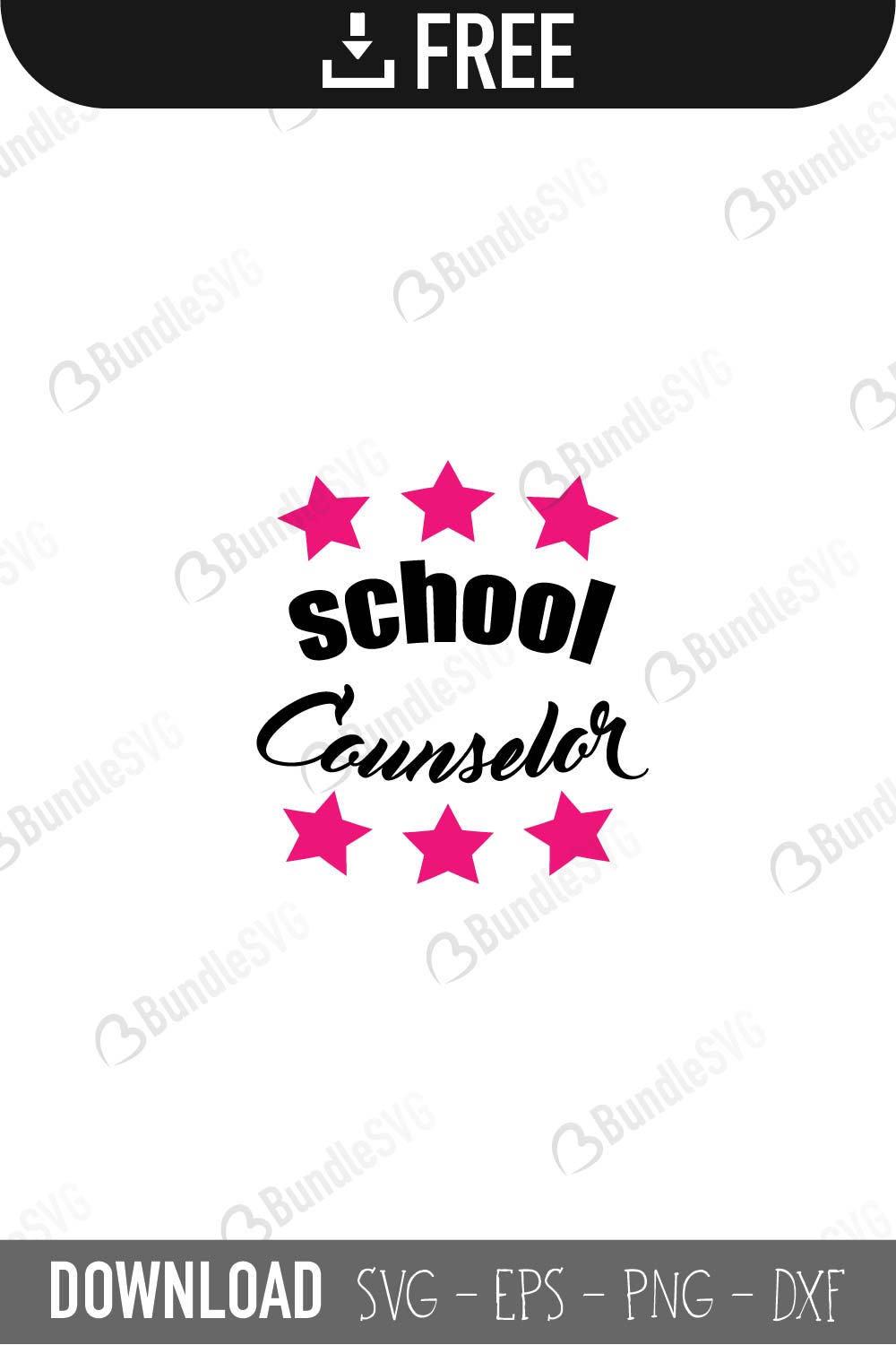 Download School Counselor SVG Cut Files | BundleSVG.com