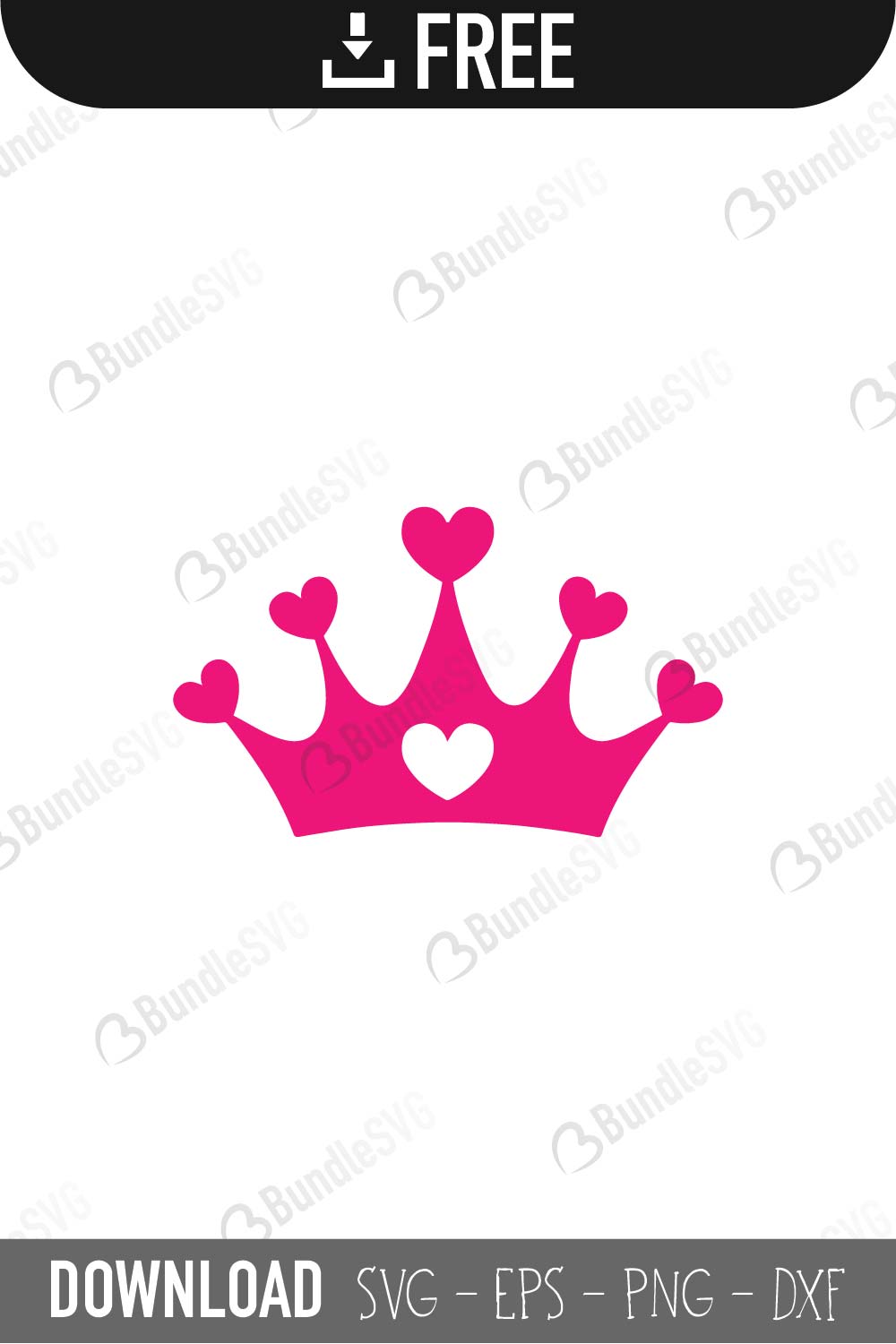 Download Free Princess Crown Svg Cut Files Bundlesvg