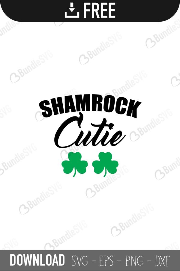 Download Shamrock Cutie Svg Cut Files Bundlesvg SVG, PNG, EPS, DXF File