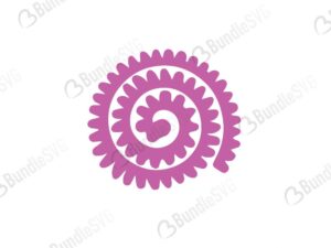 Free Free 254 Free Rolled Flower Template Svg SVG PNG EPS DXF File