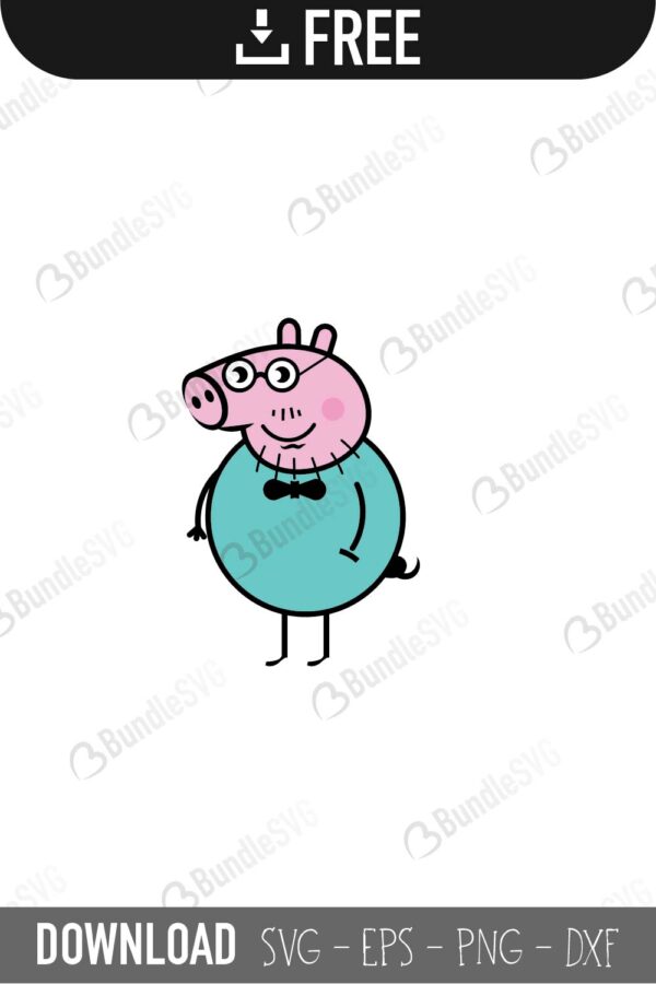 Download Free Peppa Pig Svg Cut Files Bundlesvg