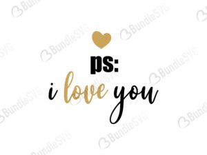 Free Free 215 Ps I Love You Svg SVG PNG EPS DXF File