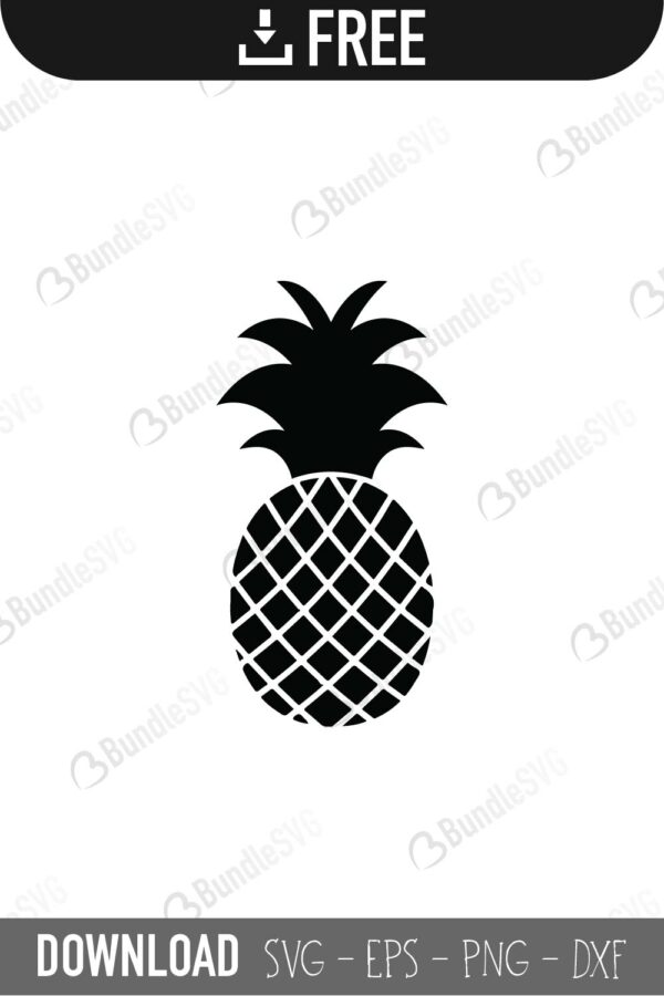 Download Free Pineapple Svg Cut Files Bundlesvg SVG, PNG, EPS, DXF File