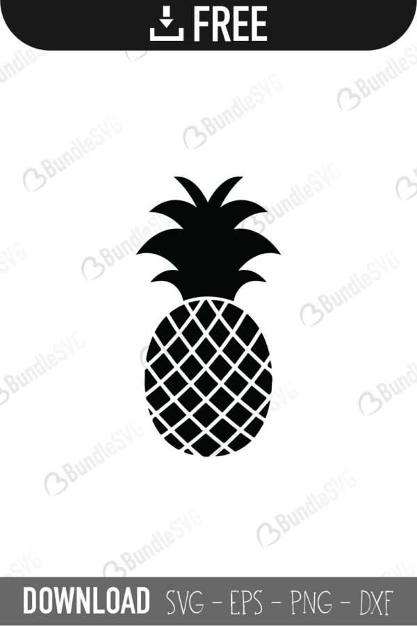 Free Pineapple Svg Cut Files Bundlesvg