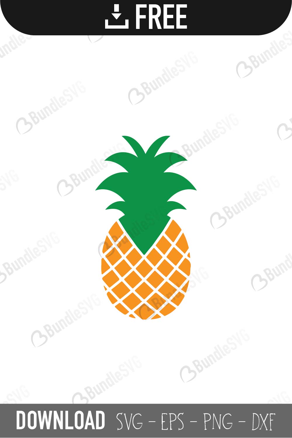 Download Free Pineapple SVG Cut Files | BundleSVG.com