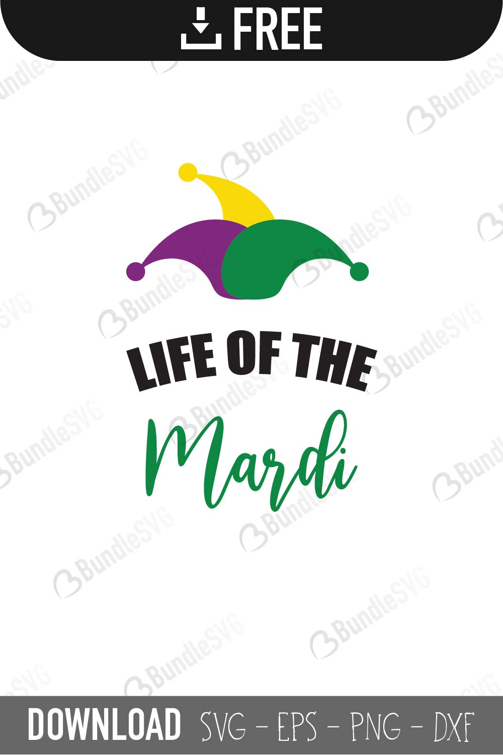 Download Life Of The Mardi Svg Cut Files Bundlesvg