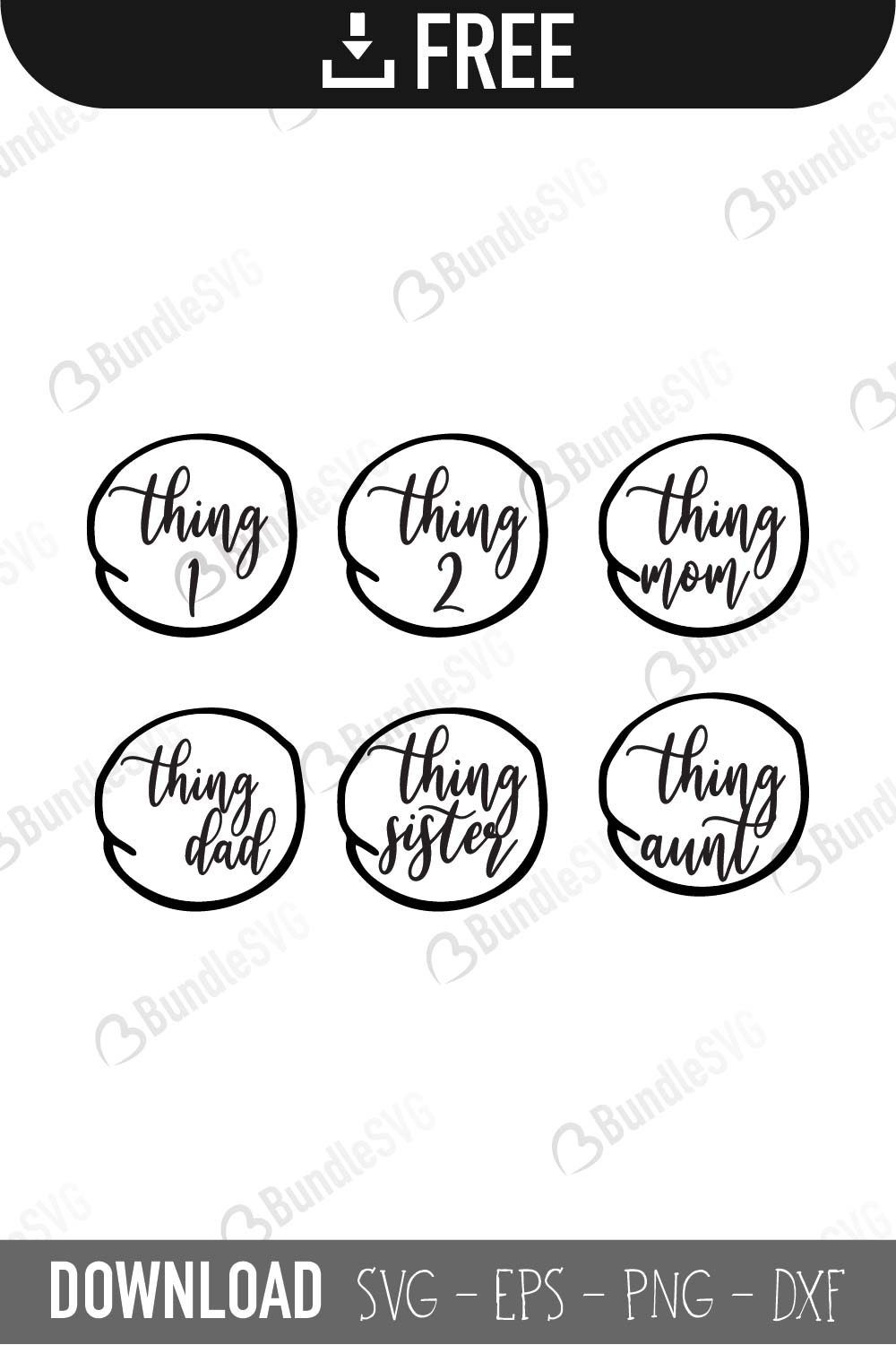 Download Thing 1 And Thing 2 Svg Free Download Bundlesvg