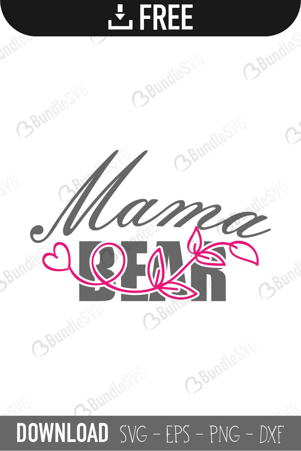 Download Mama Bear Svg Cut Files Bundlesvg