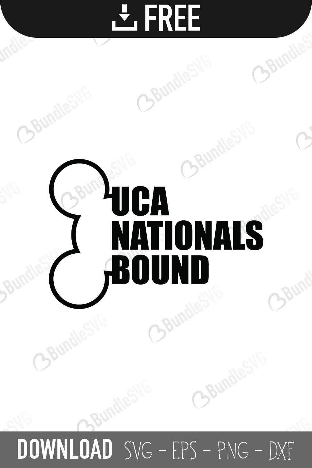 Uca Nationals Svg Cut Files Bundlesvg