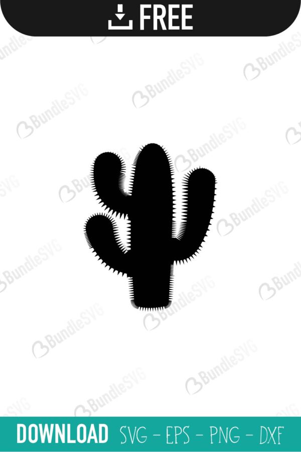 Free Saguaro Cactus Svg SVG PNG EPS DXF File