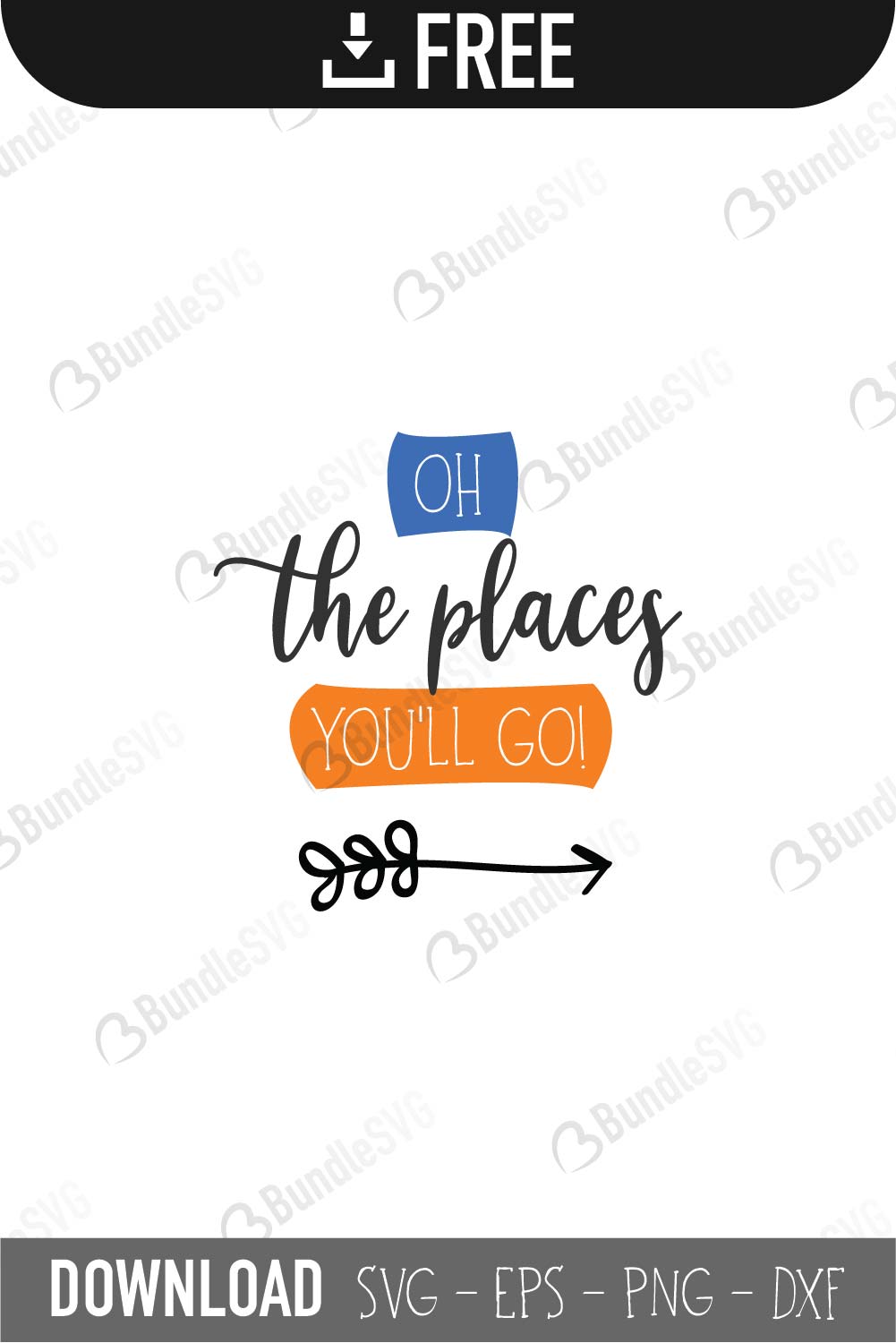 Oh The Places You Ll Go Svg Free Download Bundlesvg