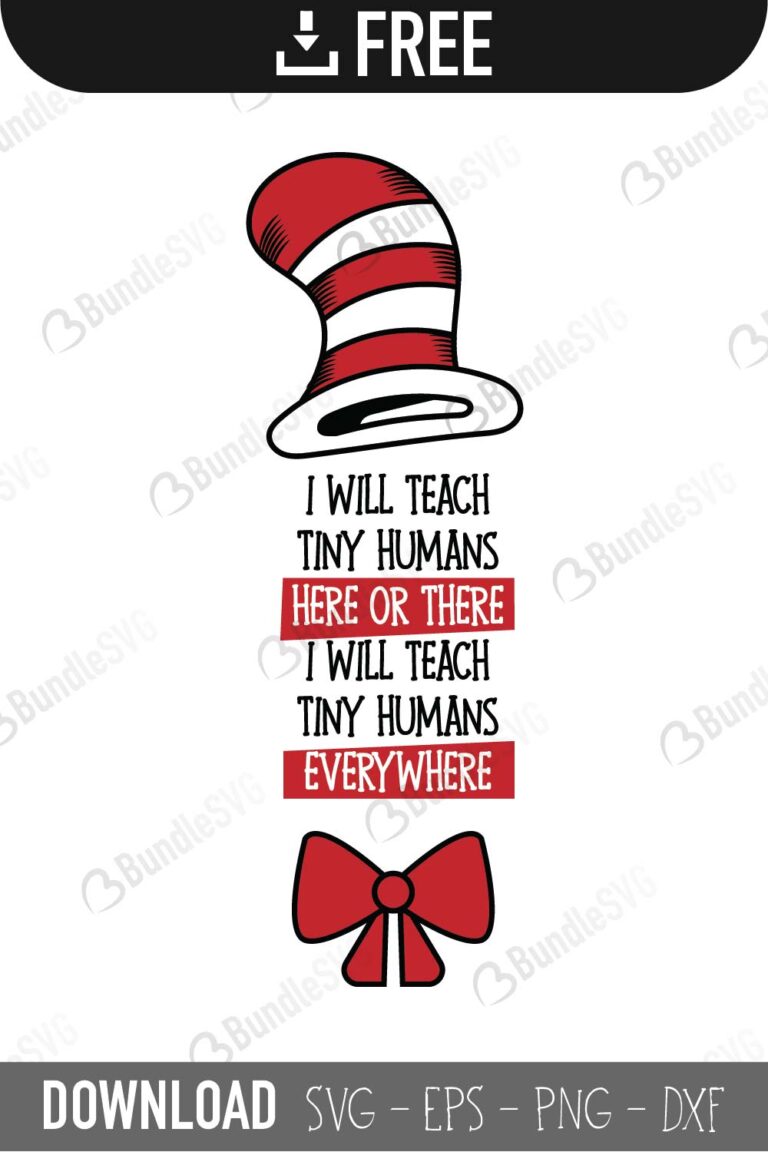 Cat In The Hat Free SVG Download | BundleSVG