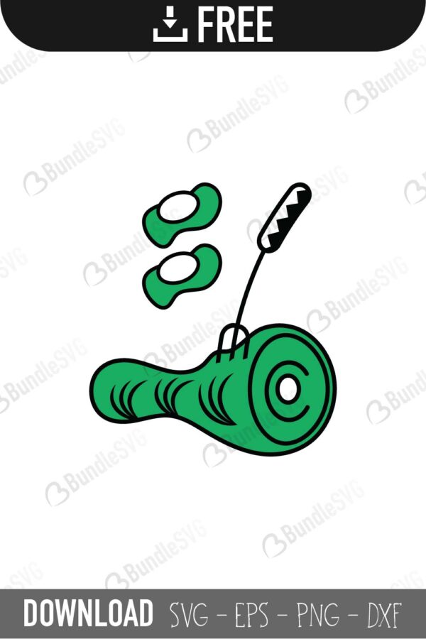 Green Eggs And Ham Svg Files Download Bundlesvg