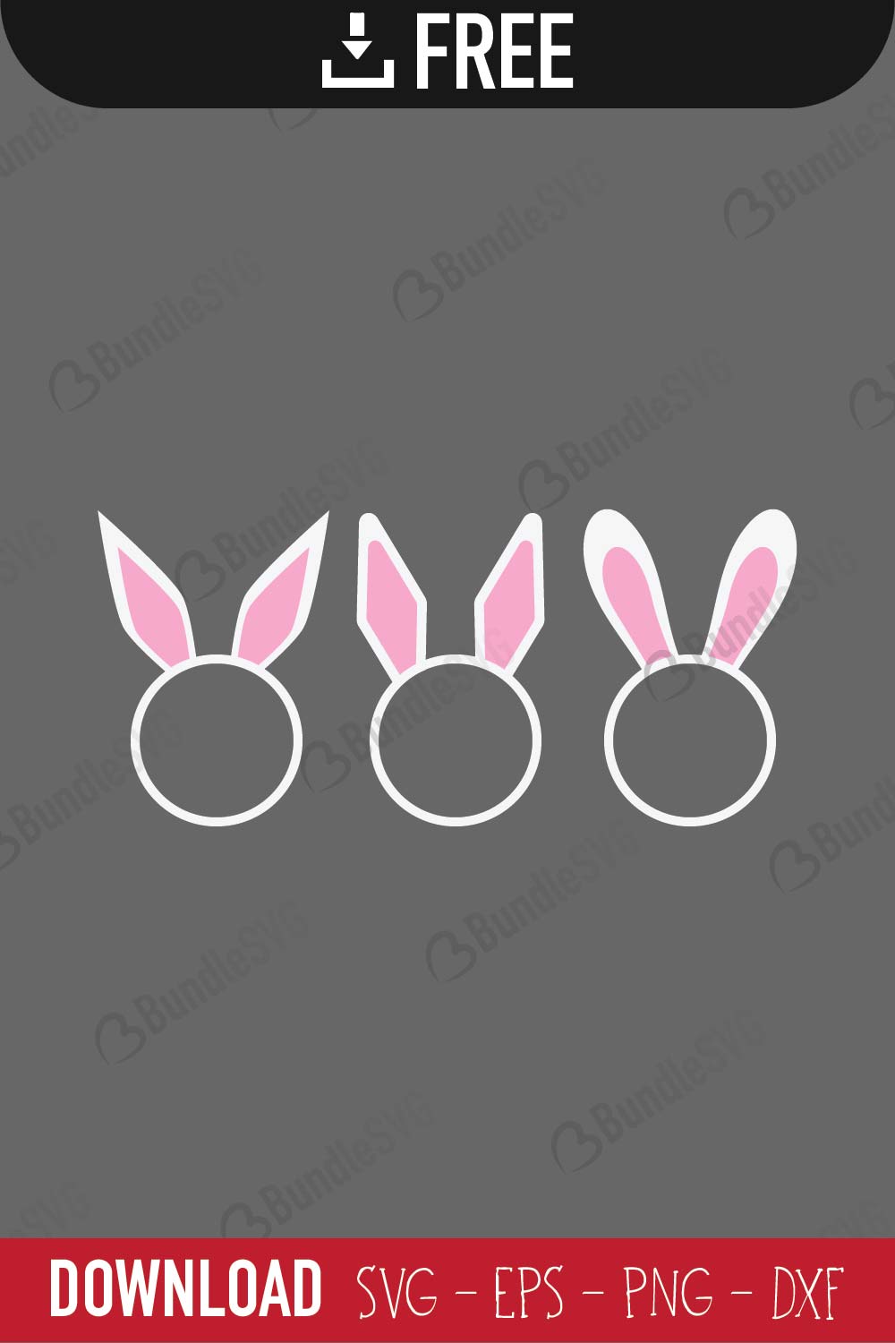 Download Easter Bunny Ears Svg Free Download Bundlesvg