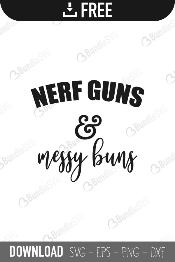 Download Nerf Buns Messy Buns Svg Files Download Bundlesvg
