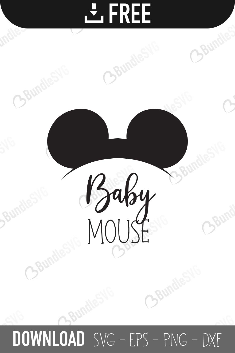 Micky Mouse Svg Free Download Bundlesvg