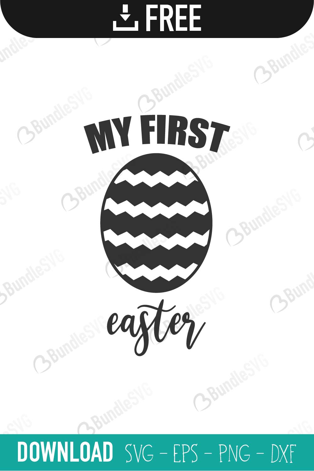 Download My First Easter Svg Free Download Bundlesvg