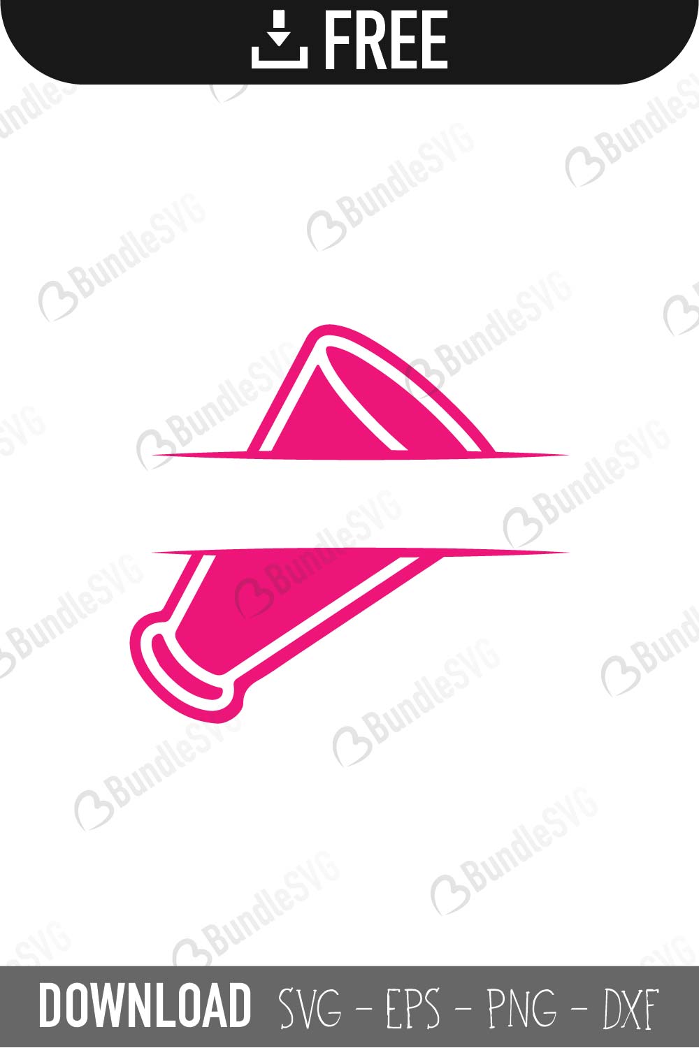 Cheer Megaphone Svg Cut Files Download Bundlesvg