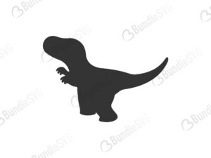 Free Free 313 Baby Dinosaur Svg Cute T Rex Silhouette SVG PNG EPS DXF File