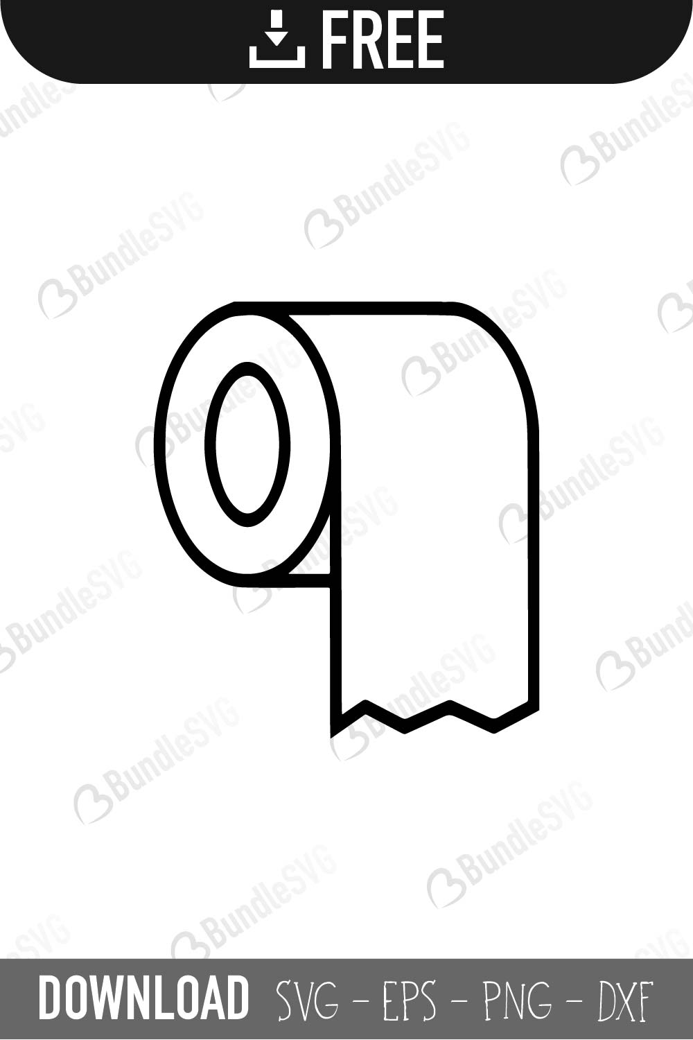 Toilet Paper Svg Cut Files Download Bundlesvg