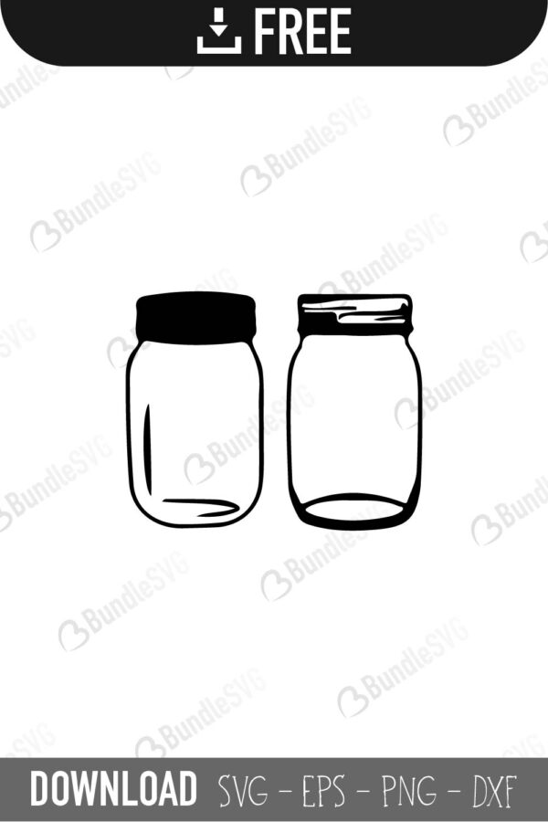 Download Mason Jar Svg Cut Files Download Bundlesvg