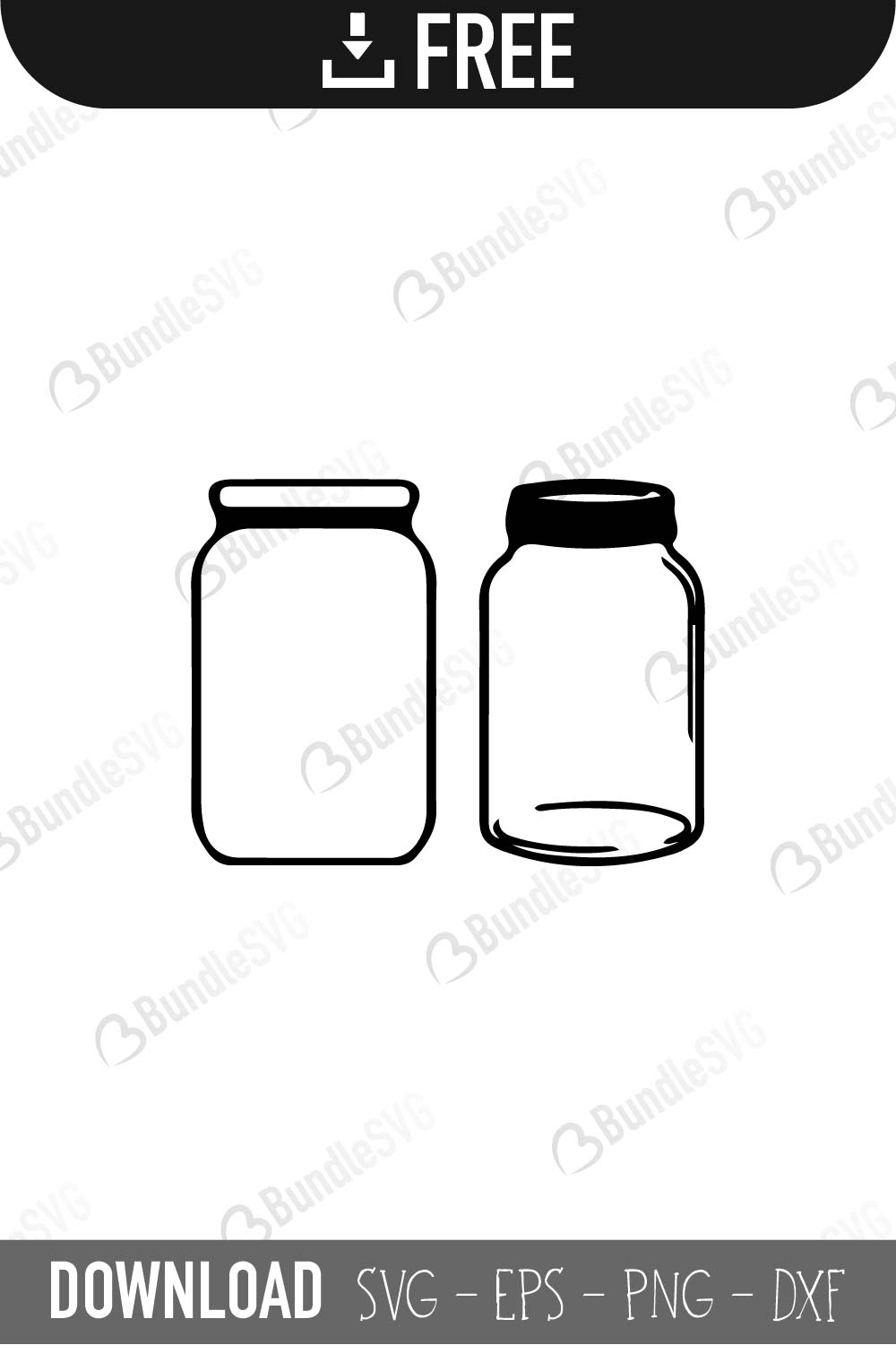 Download Mason Jar Svg Cut Files Download Bundlesvg SVG, PNG, EPS, DXF File