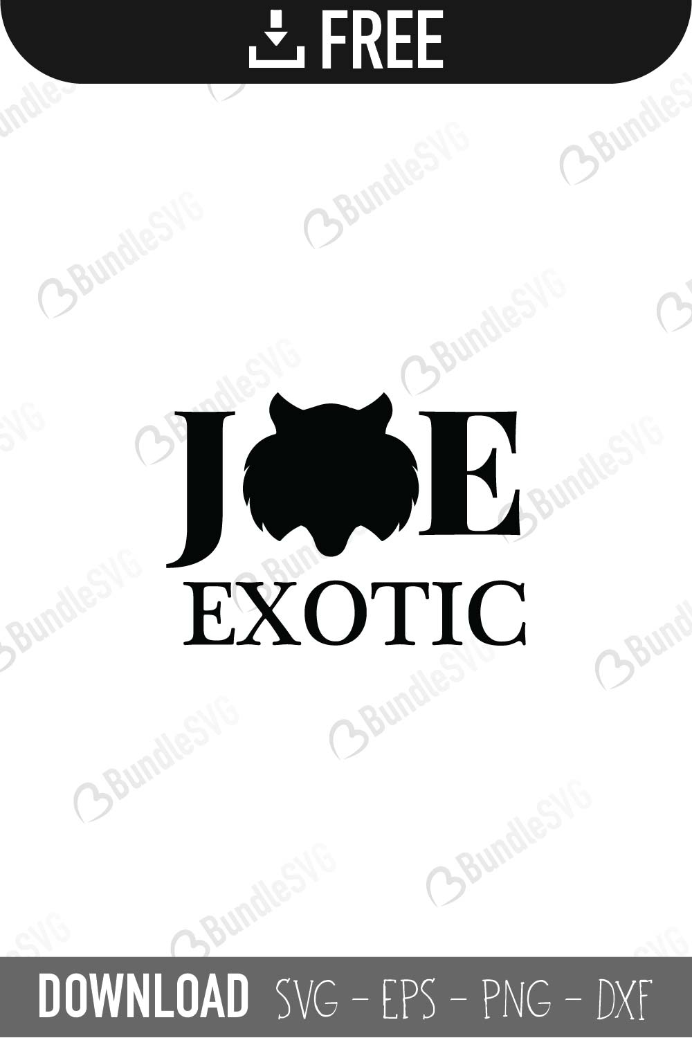 Joe Exotic Svg Cut Files Free Download Bundlesvg