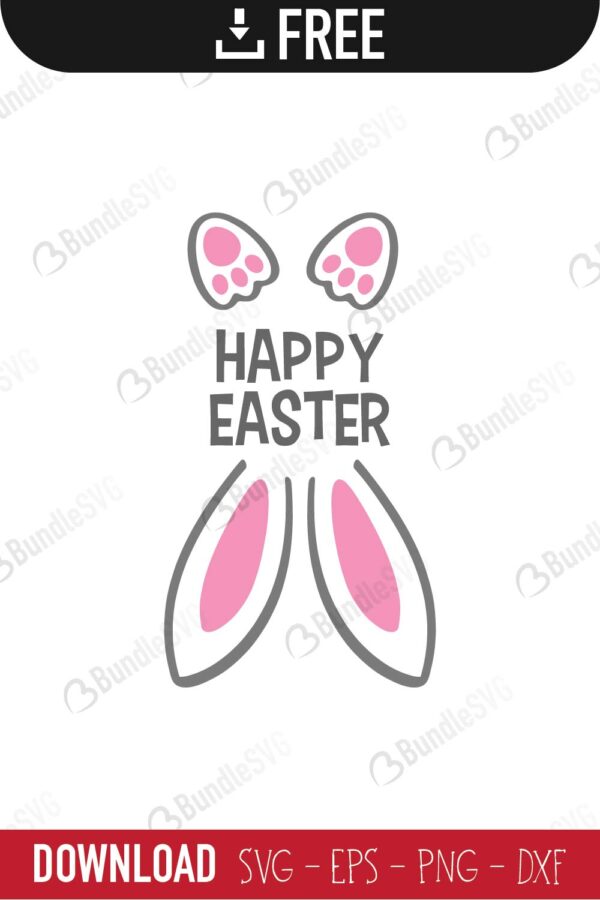 Download Happy Easter Svg Cut Files Free Download Bundlesvg