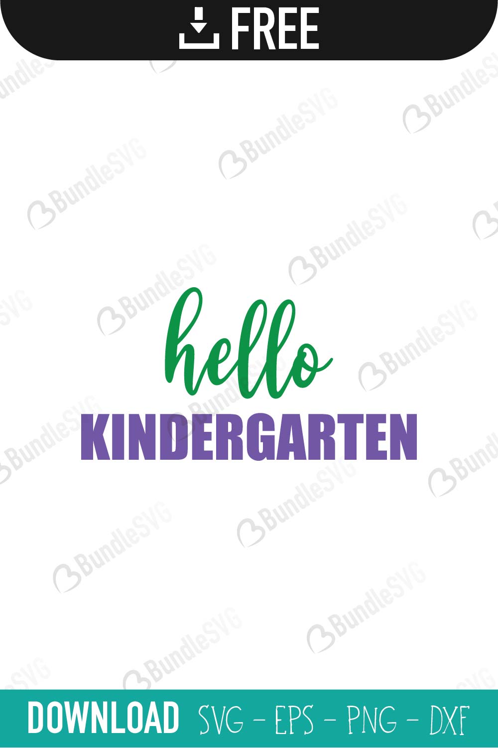 Free Free 301 Hello Kindergarten Svg Free SVG PNG EPS DXF File