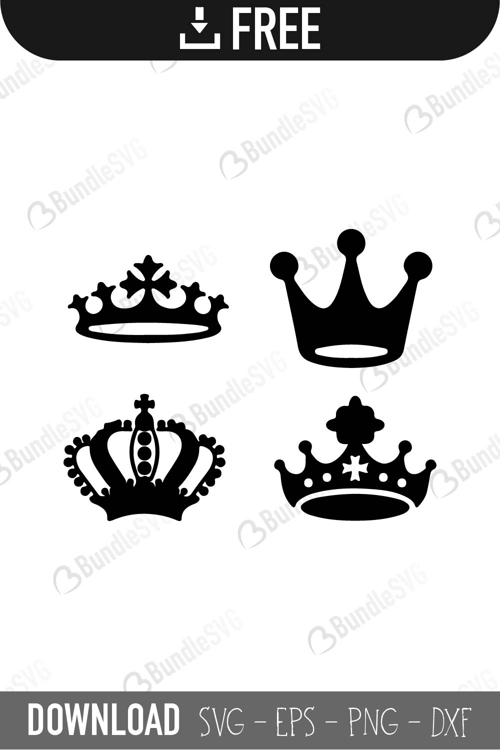 Crown Bundle Svg Cut Files Free Download Bundlesvg Com