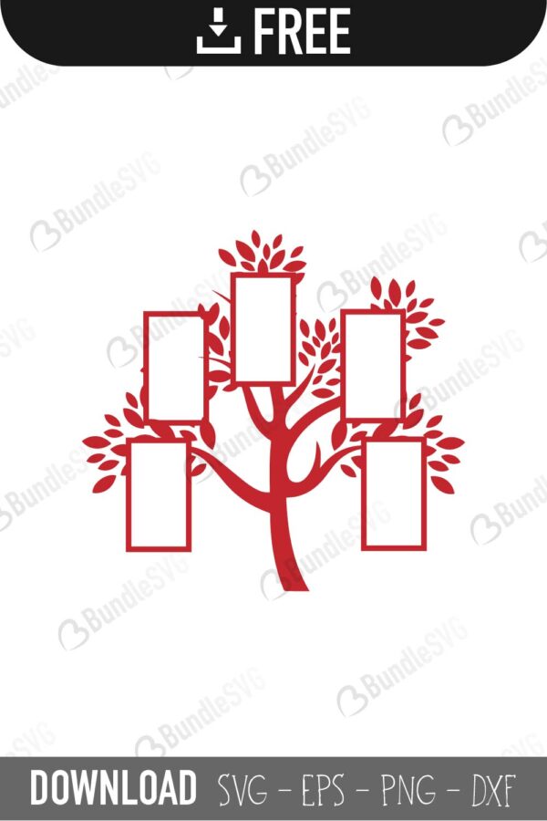 Family Tree Svg Cut Files Free Download Bundlesvg