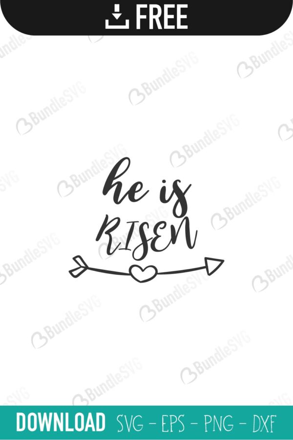 He Is Risen Svg Cut Files Free Download Bundlesvg Com