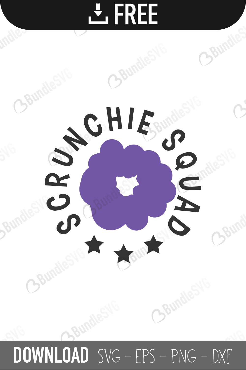Download Scrunchie SVG Cut Files Free Download | BundleSVG.com
