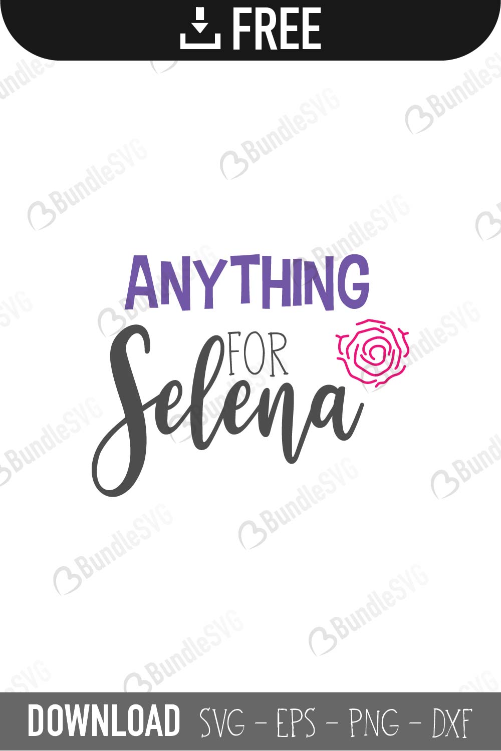 Selena Svg Cut Files Free Download Bundlesvg