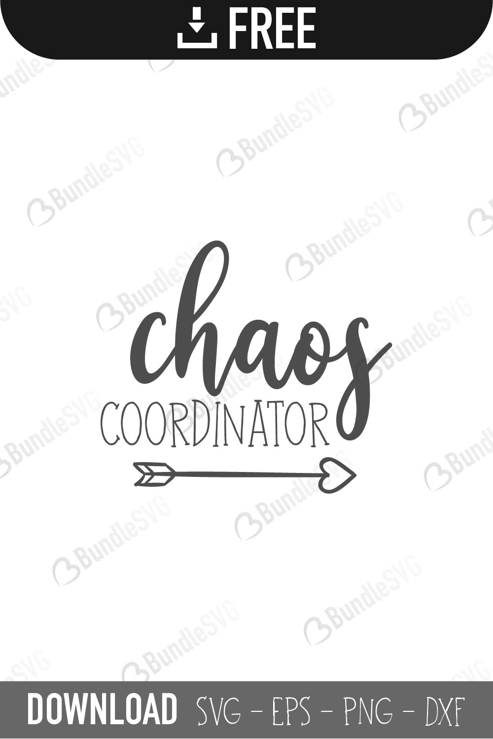 Chaos Coordinator Svg Cut Files Free Download Bundlesvg