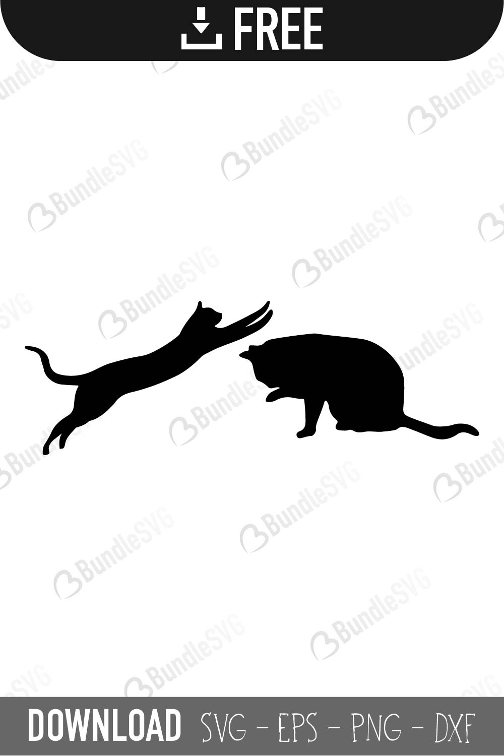 Download Cat Silhouette Svg Cut Files Free Download Bundlesvg