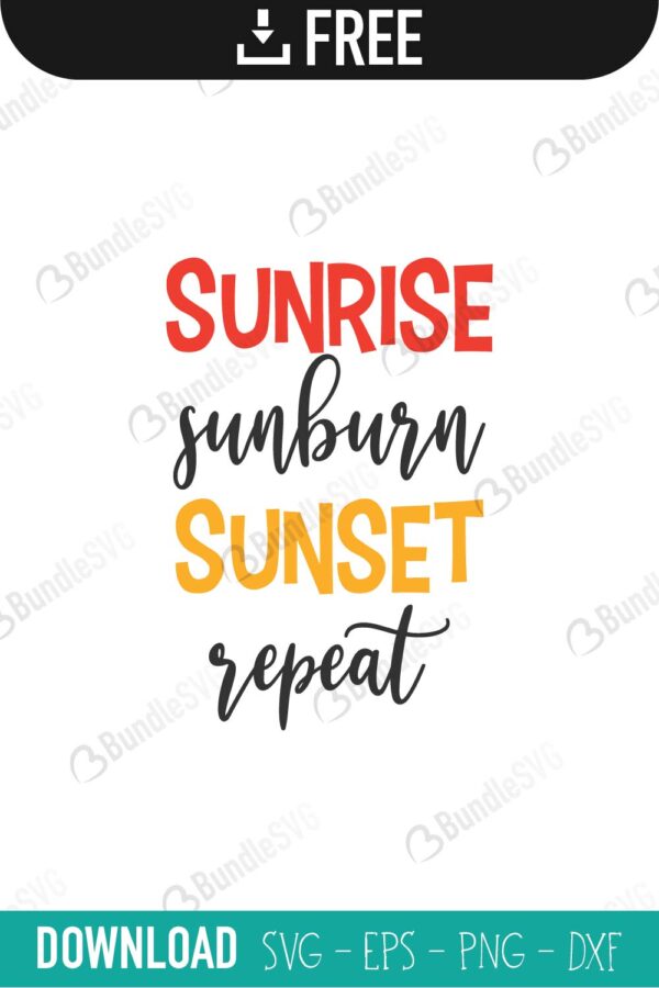 Free Free 335 Sunrise Sunburn Sunset Repeat Svg Free SVG PNG EPS DXF File