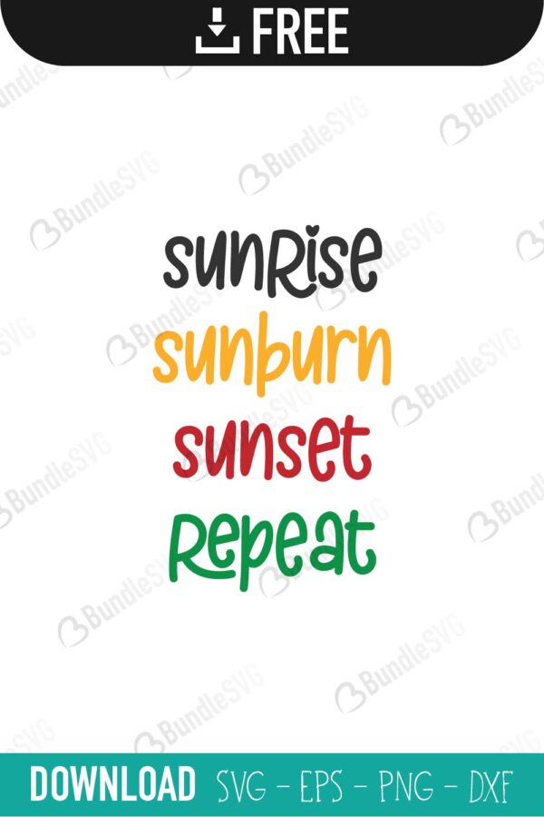 Free Free 109 Sunrise Sunburn Sunset Repeat Svg Free SVG PNG EPS DXF File