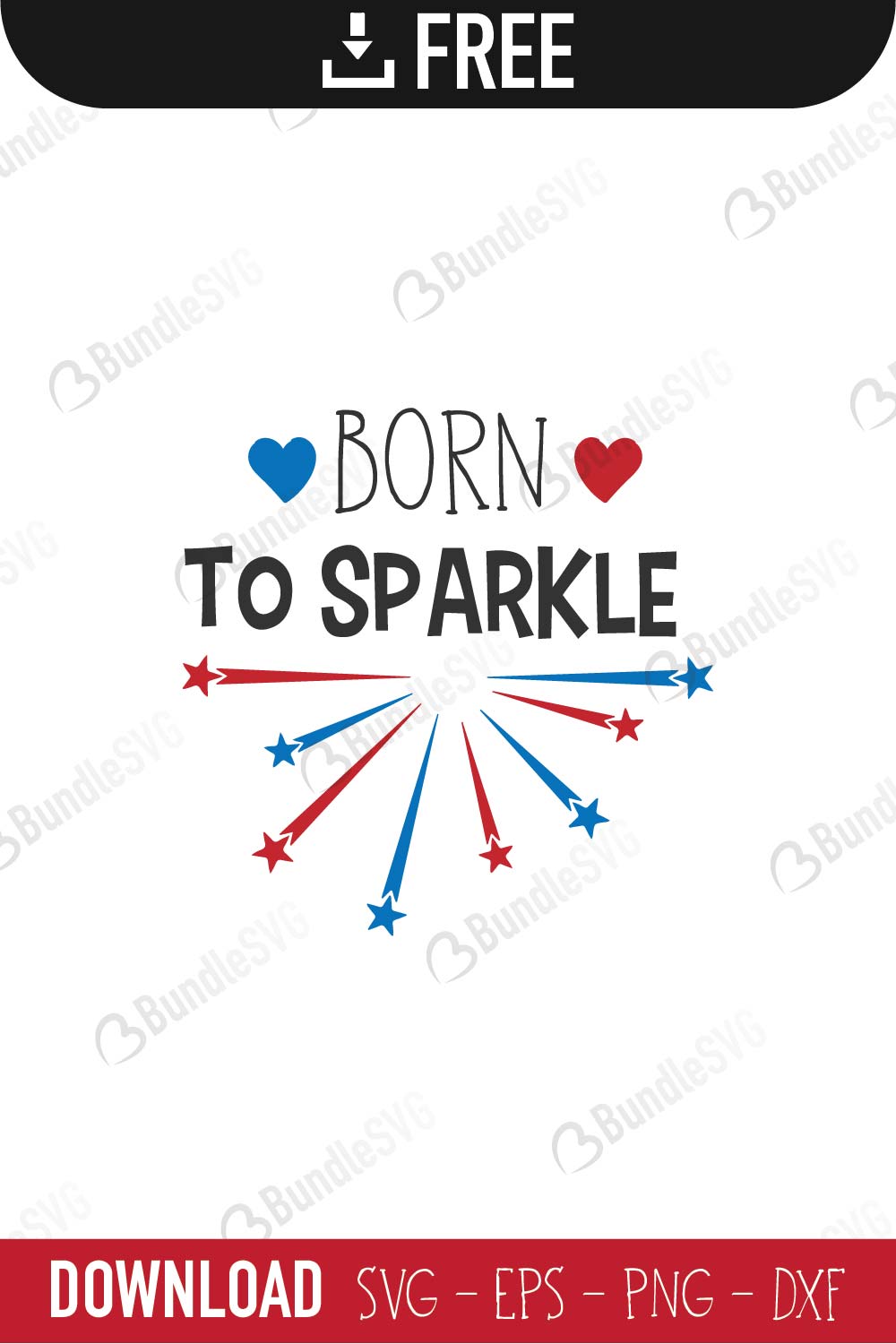 Sparkle 4th July Svg Cut Files Free Download Bundlesvg