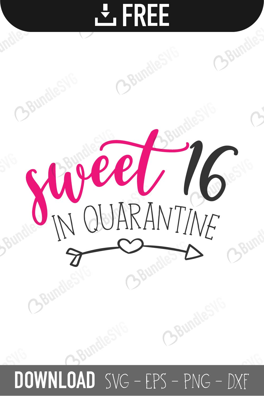 Download Sweet Quarantine SVG Cut Files Free Download | BundleSVG.com
