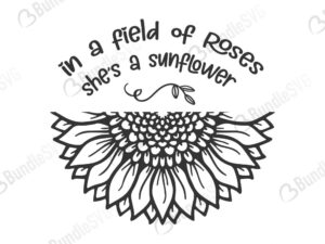 Free Free 320 Decal Half Sunflower Svg SVG PNG EPS DXF File