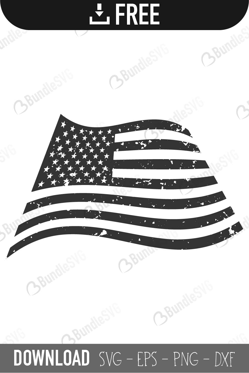 Download Distressed Flag SVG Cut Files Free Download | BundleSVG